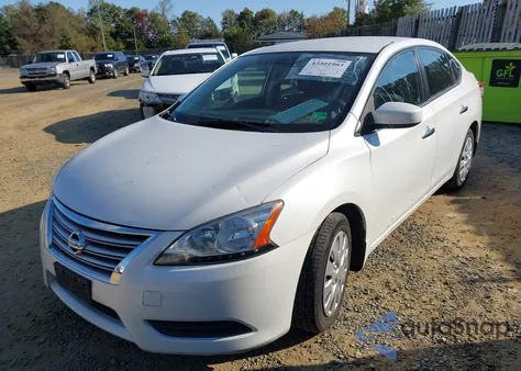 2013 Nissan Sentra Fe+ Sv z USA, uszkodzony, nr VIN 3N1AB7AP8DL787827